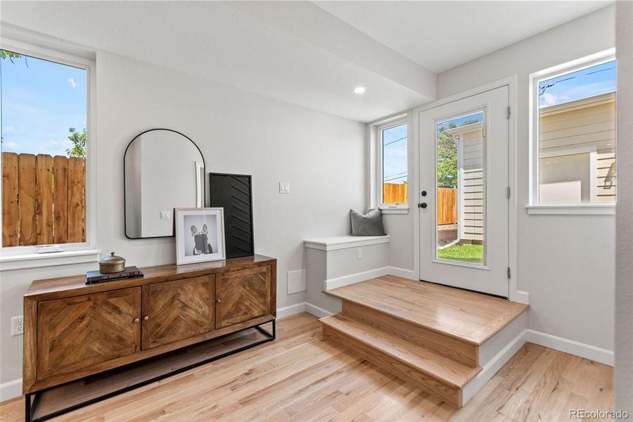 Furnished interior view inside a new home in , Denver (Image 8).