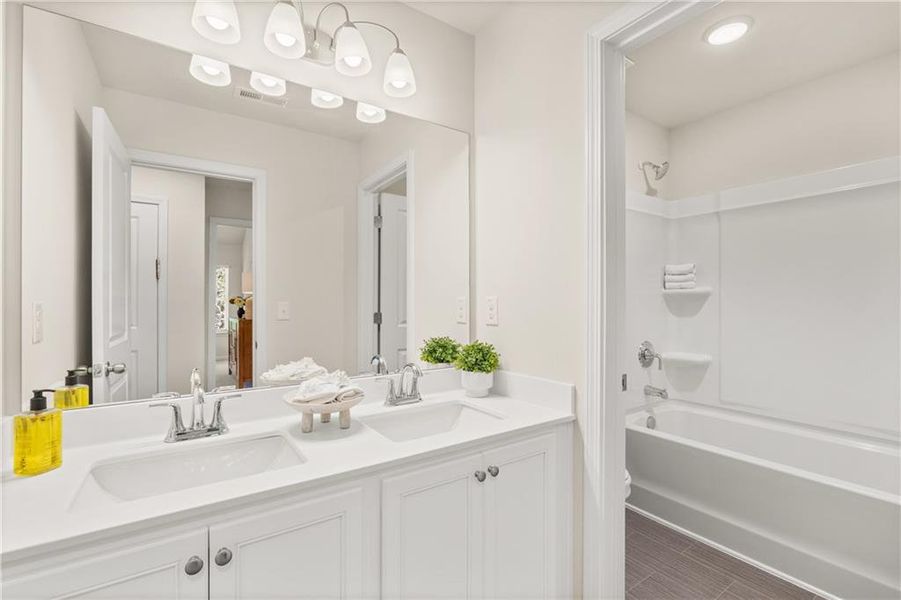 Furnished interior view inside a new home in Cascade Ridge at Niskey Lake, Atlanta (Image 6).