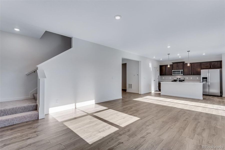 Spacious, unfurnished interior of a new home in Trails at Crowfoot, Parker (Image 21).