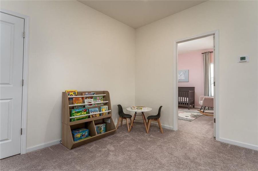Furnished interior view inside a new home in Sagebrook, Powder Springs (Image 20).