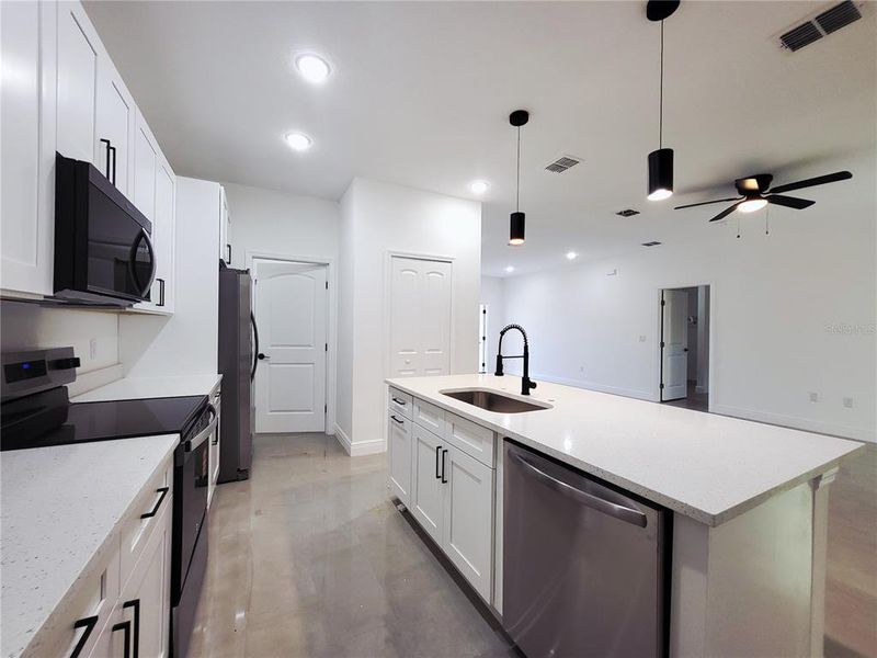 Furnished interior view inside a new home in , Palm Bay (Image 4). Furnished interior view inside a new home in , Palm Bay (Image 4).