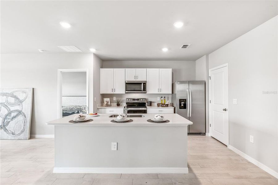 Furnished interior view inside a new home in , Punta Gorda (Image 5).