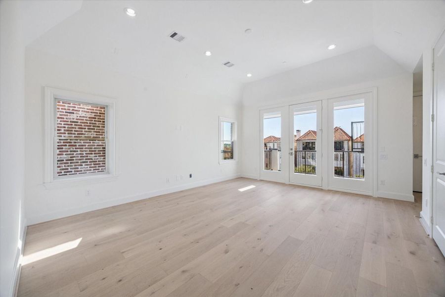 Gameroom on the fourth floor overlooks the community