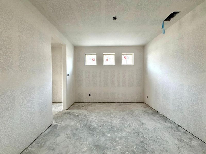 Actual progress of your home.