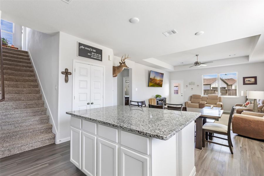 Furnished interior view inside a new home in Granger Pines, Conroe (Image 32).