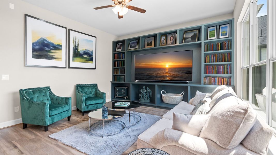 Representative furnished interior of a home built from the Portico by Epcon Communities in Winfrey Estates, Tomball (Image 11). Representative furnished interior of a home built from the Portico by Epcon Communities in Winfrey Estates, Tomball (Image 11).