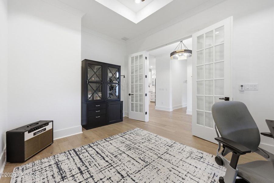 Furnished interior view inside a new home in Seven Pines 70' Rear Entry, Jacksonville (Image 40).