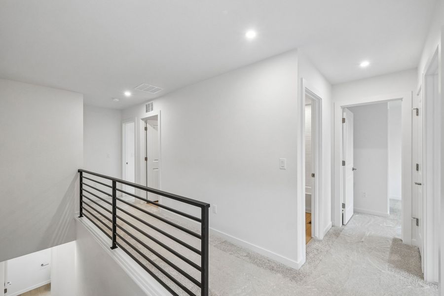Spacious, unfurnished interior of a new home in Parkside at Victory Ridge, Colorado Springs (Image 38).