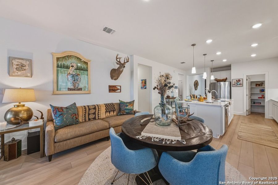 Furnished interior view inside a new home in La Cima, San Marcos (Image 13). Furnished interior view inside a new home in La Cima, San Marcos (Image 13).