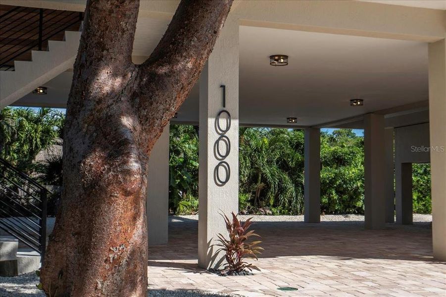 Exterior details and patio area of a home in , Marathon (Image 3). Exterior details and patio area of a home in , Marathon (Image 3).