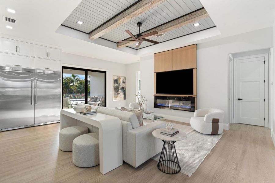Furnished interior view inside a new home in , West Palm Beach (Image 6).