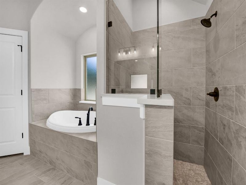 Furnished interior view inside a new home in , Azle (Image 6).