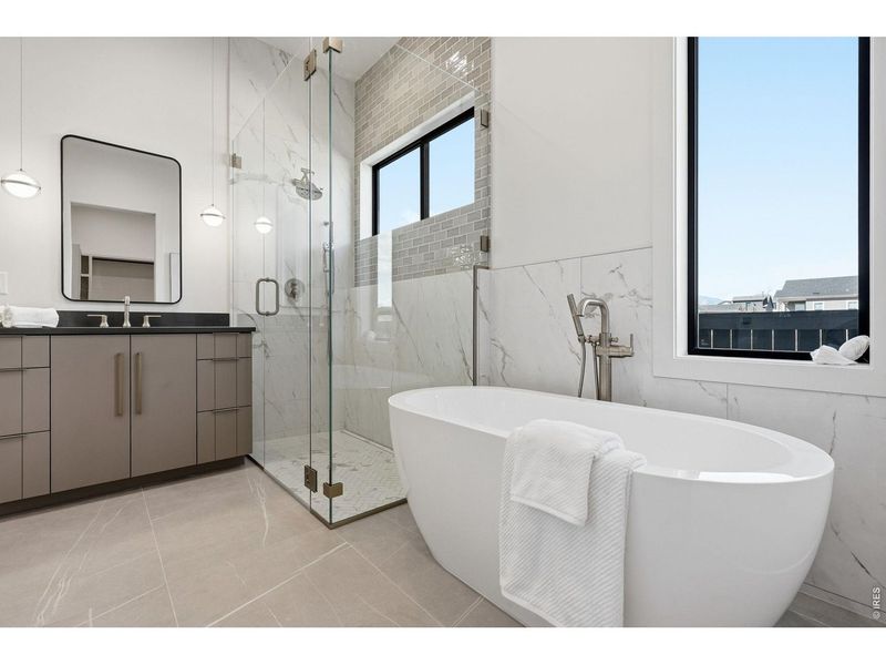 Furnished interior view inside a new home in , Superior (Image 28).