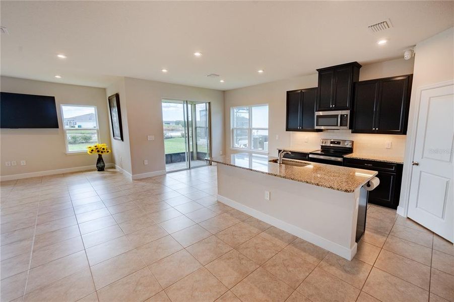 Furnished interior view inside a new home in , Port Charlotte (Image 15). Furnished interior view inside a new home in , Port Charlotte (Image 15).