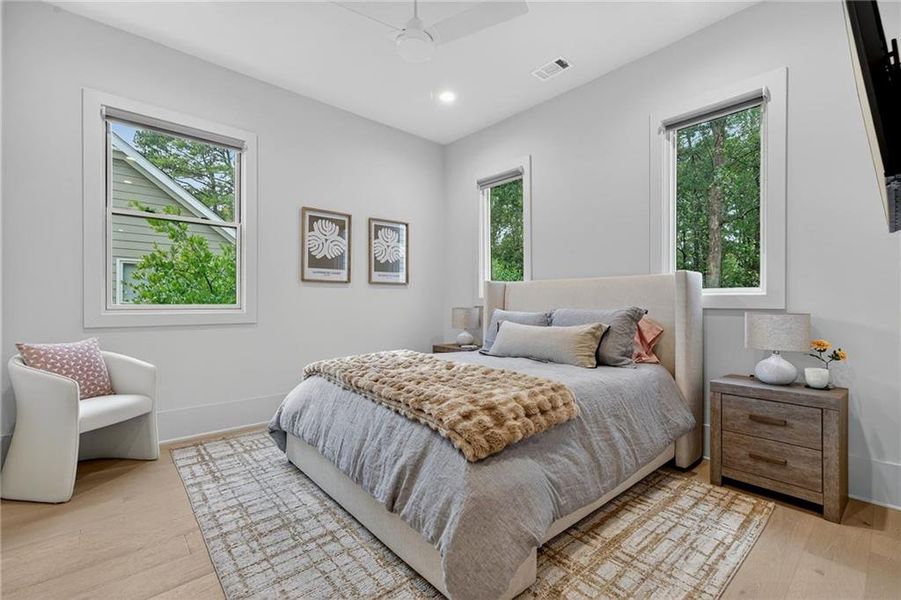 Furnished interior view inside a new home in , Atlanta (Image 33). Furnished interior view inside a new home in , Atlanta (Image 33).