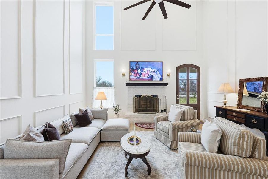 Furnished interior view inside a new home in , Melissa (Image 9).