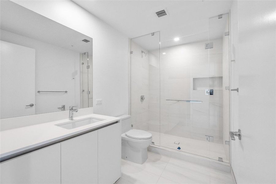 Bathroom #2 Walk in Shower