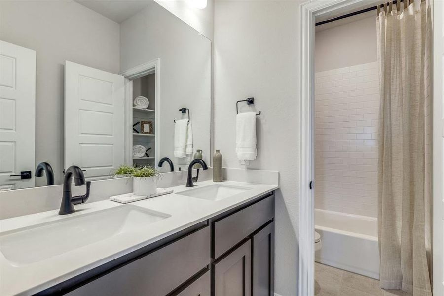 Furnished interior view inside a new home in Berkshire Estates, Mesquite (Image 17).