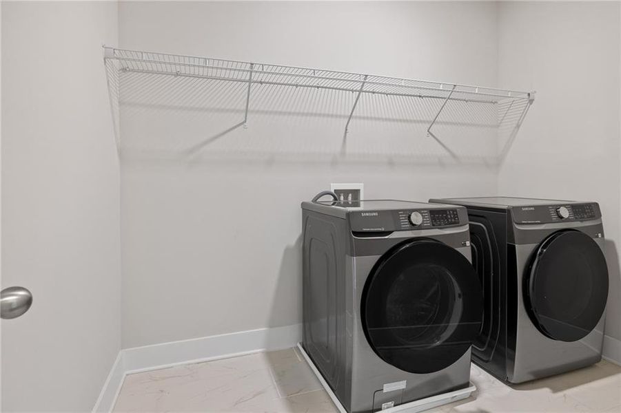 Furnished interior view inside a new home in , Cumming (Image 13).