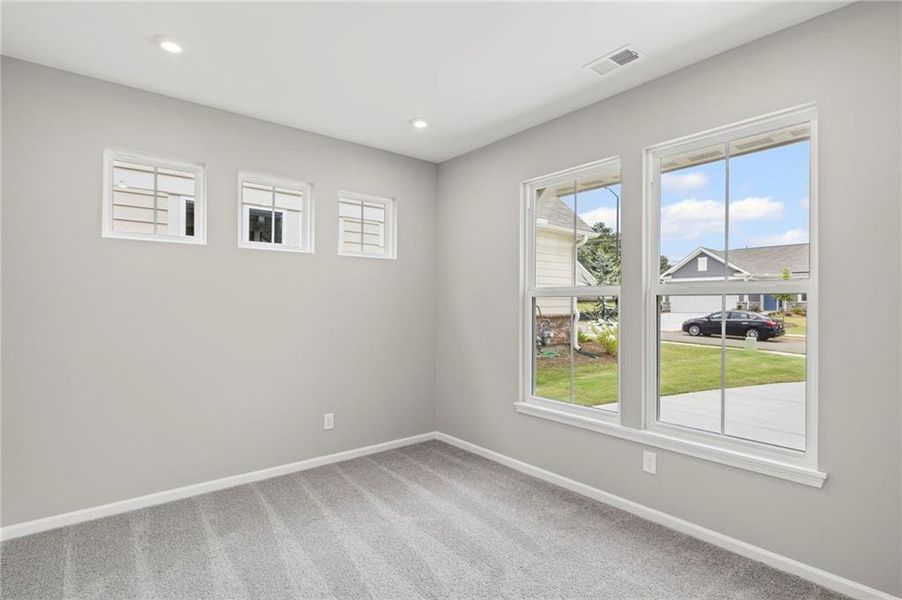 Spacious, unfurnished interior of a new home in Laurel Farms, Dallas (Image 21). Spacious, unfurnished interior of a new home in Laurel Farms, Dallas (Image 21).
