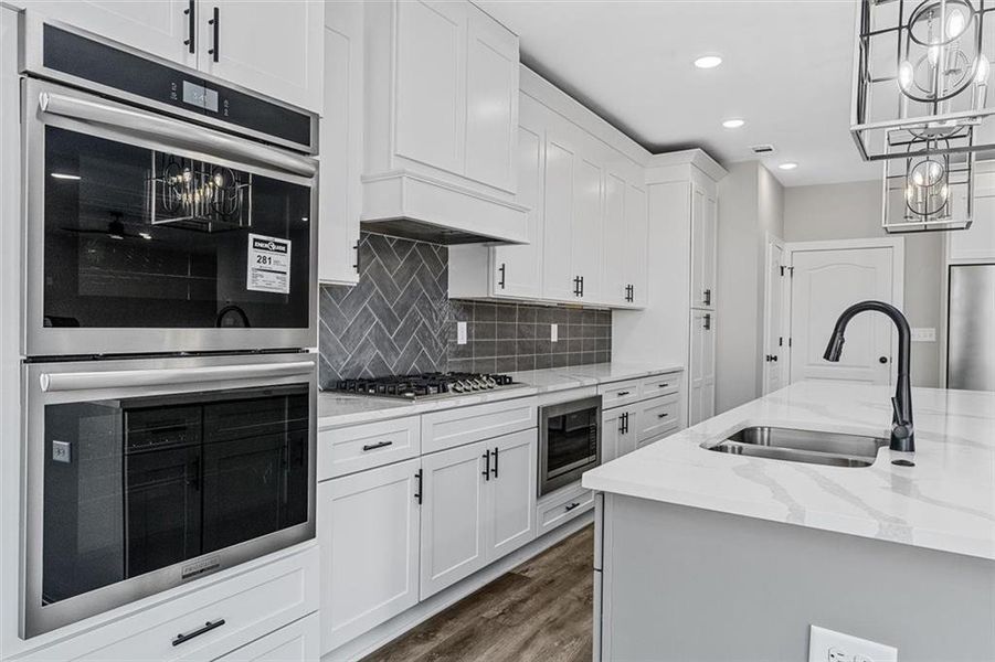 Furnished interior view inside a new home in , Atlanta (Image 46).