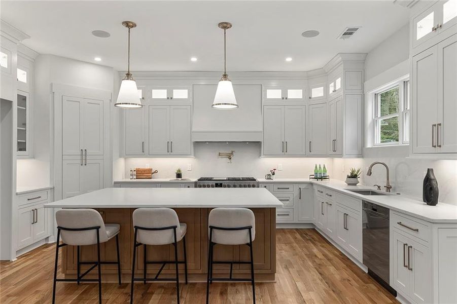Furnished interior view inside a new home in , Atlanta (Image 43).