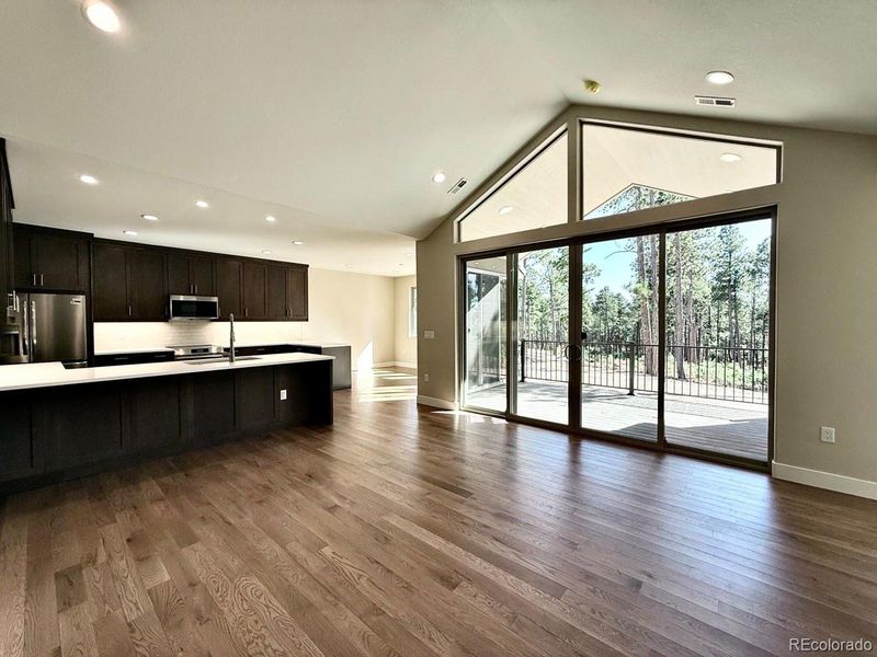 Open Floor Plan, Gleaming Hardwood Flooring Open Floor Plan, Gleaming Hardwood Flooring