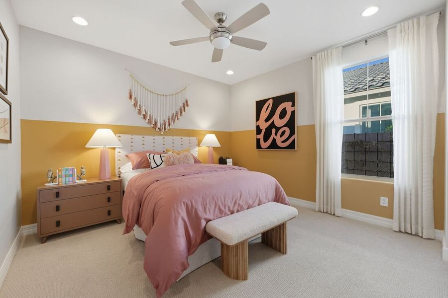 Representative furnished interior of a home built from the Overland by Taylor Morrison in Combs Ranch Journey Collection, San Tan Valley (Image 11).