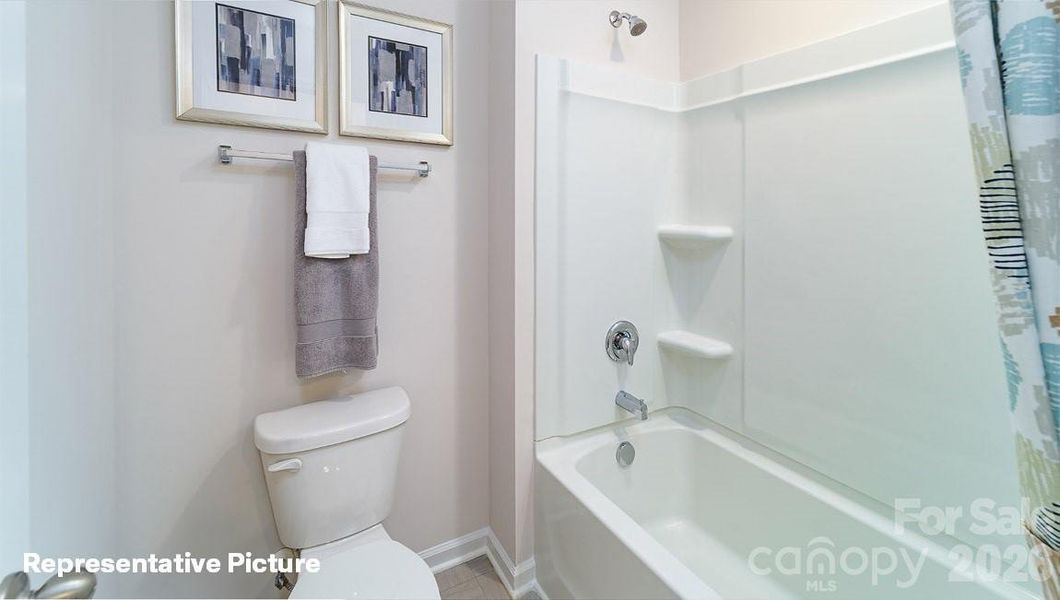 Furnished interior view inside a new home in Villages of Maiden, Maiden (Image 20).