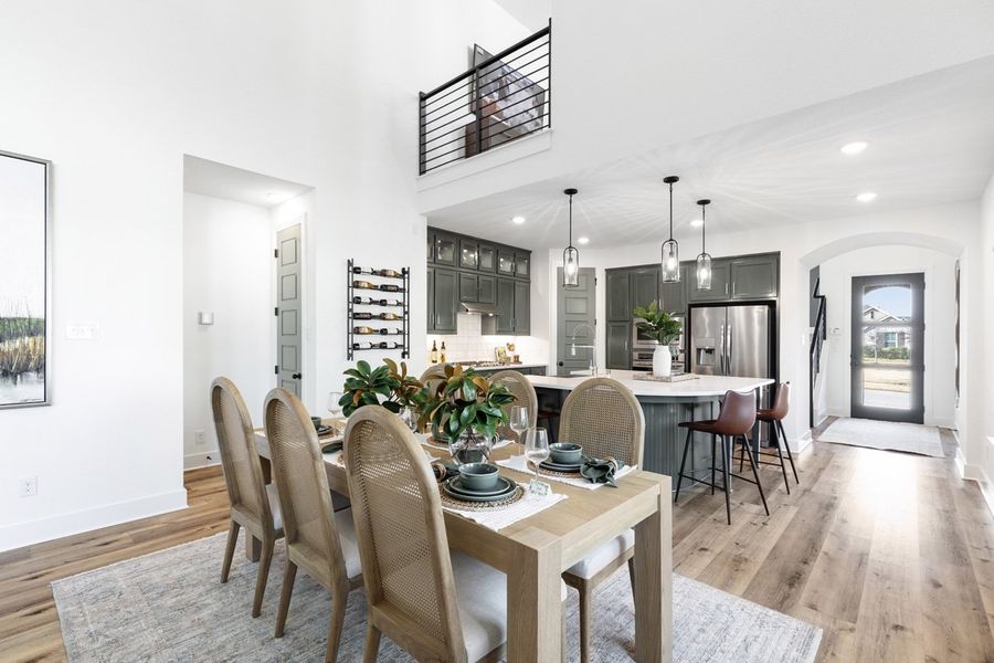 Representative Dining Room - some options shown