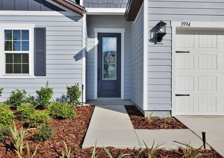 Fall in love with the gorgeous front walkway of the Clermont