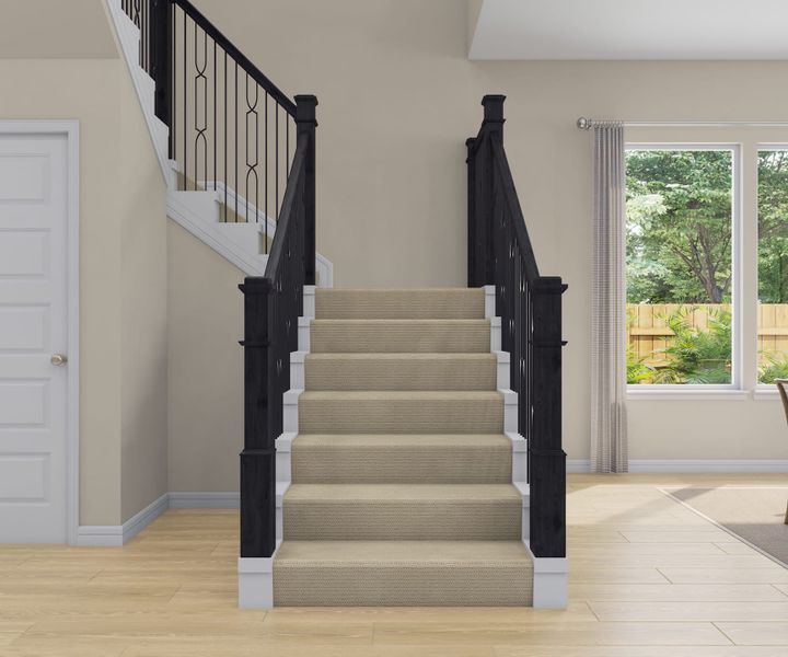 Representative furnished interior of a home built from the Tanager by Tri Pointe Homes in Oakhill Reserve, Tomball (Image 14).