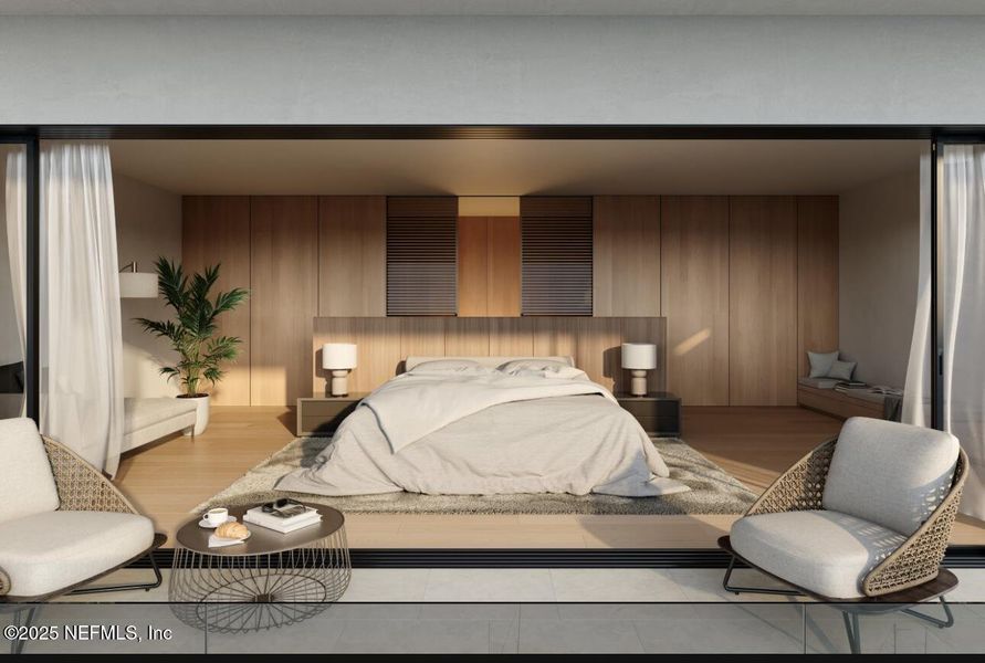 Furnished interior view inside a new home in , Palm Coast (Image 8).