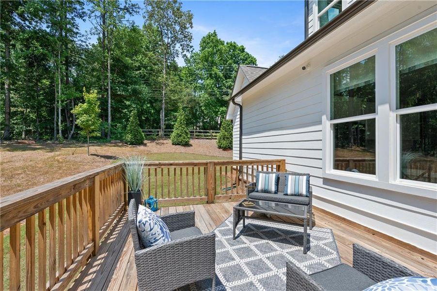 Front exterior of a new home in , Cumming, GA, highlighting curb appeal (Image 23).