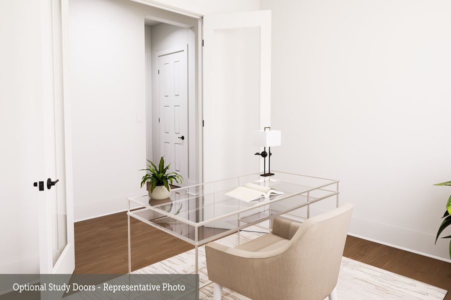 The Crystal Beach - Optional Study Doors The Crystal Beach - Optional Study Doors