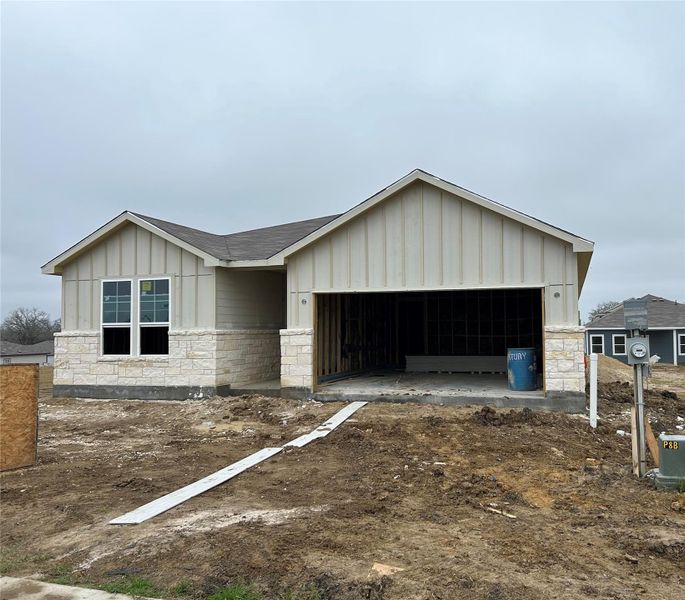 In-progress construction of a new home in Reveille Estates, Bryan, TX (Image 18). In-progress construction of a new home in Reveille Estates, Bryan, TX (Image 18).