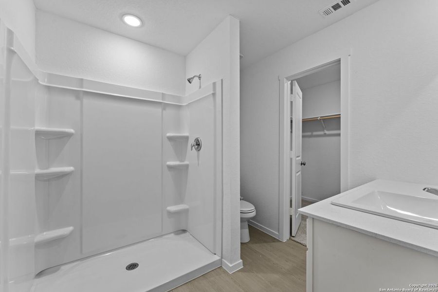 Furnished interior view inside a new home in , New Braunfels (Image 8).