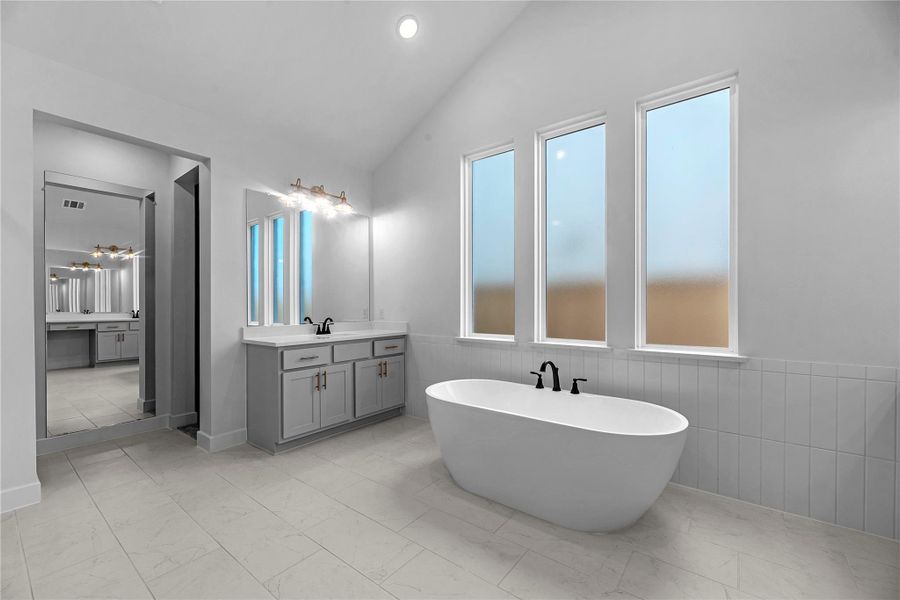 Furnished interior view inside a new home in The Grand Prairie, Hockley (Image 10).