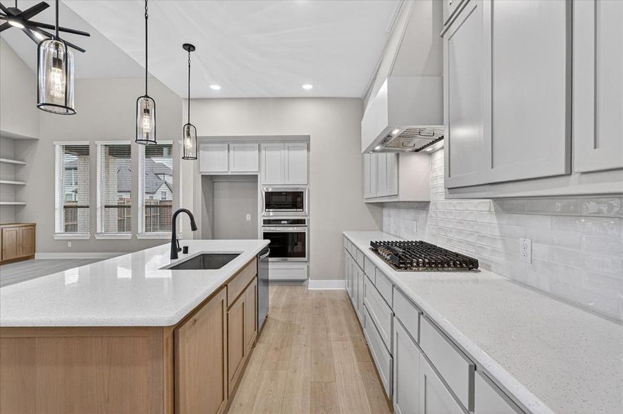 Furnished interior view inside a new home in Cambridge Crossing, Celina (Image 9).