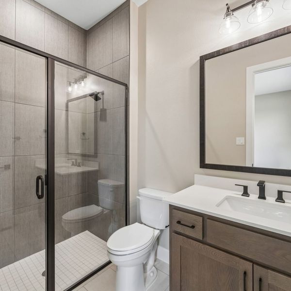 Furnished interior view inside a new home in Mustang Lakes, Celina (Image 35).