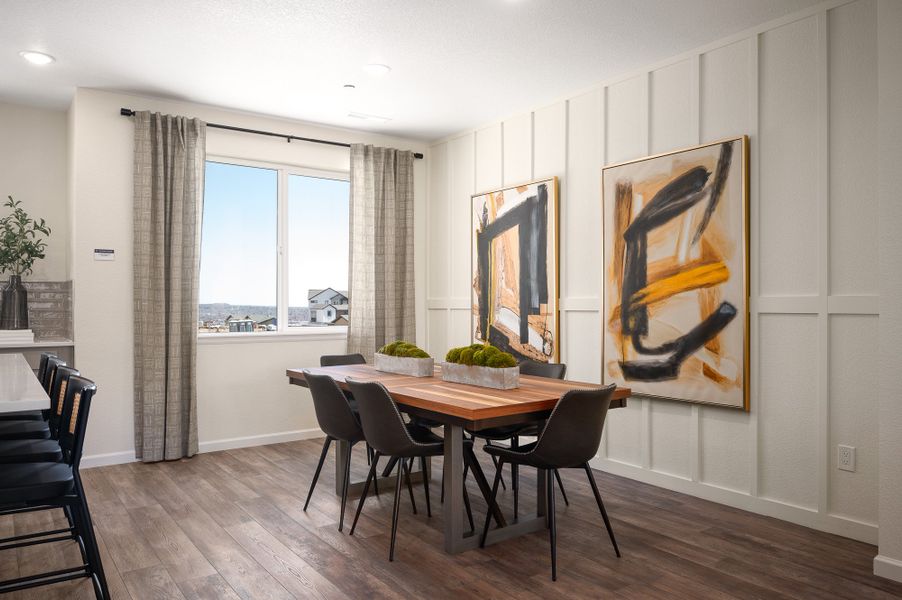 Representative furnished interior of a home built from the Oliver by Lokal Homes in The Commons at Victory Ridge, Colorado Springs (Image 34).