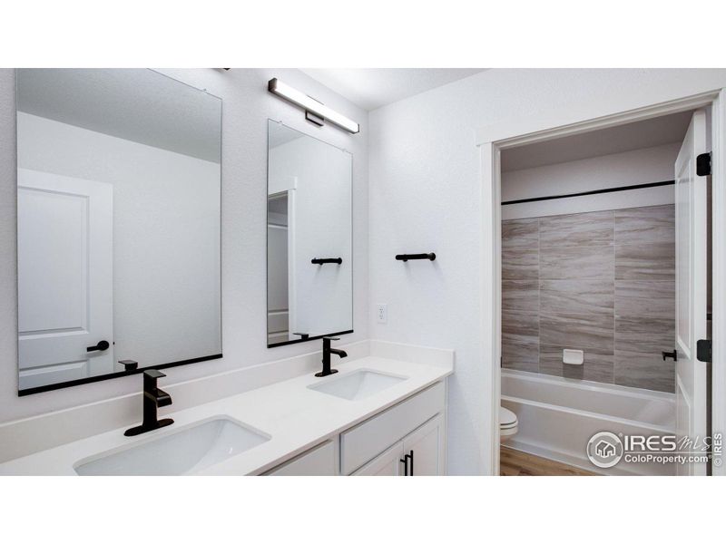 Furnished interior view inside a new home in Hansen Farm, Fort Collins (Image 4).