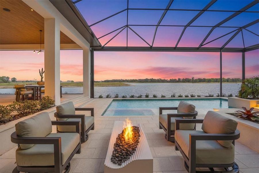 Exterior details and patio area of a home in , Sarasota (Image 26).