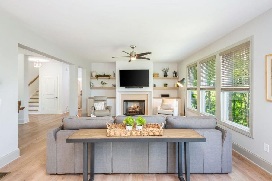 Furnished interior view inside a new home in Liberty Springs, Woodstock (Image 23).