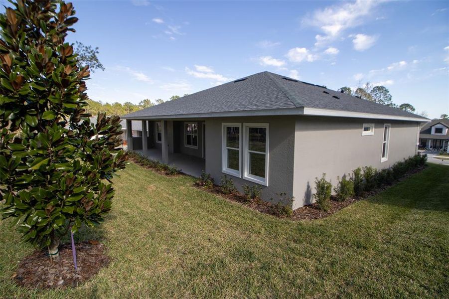Exterior details and patio area of a home in , Brooksville (Image 30).