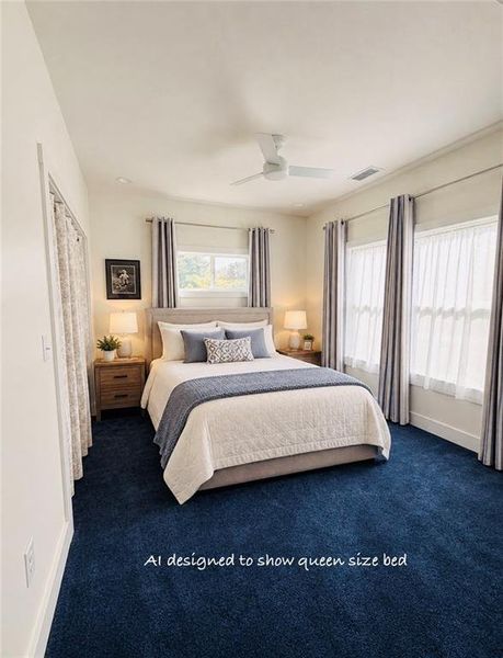 Furnished interior view inside a new home in , Demorest (Image 10).