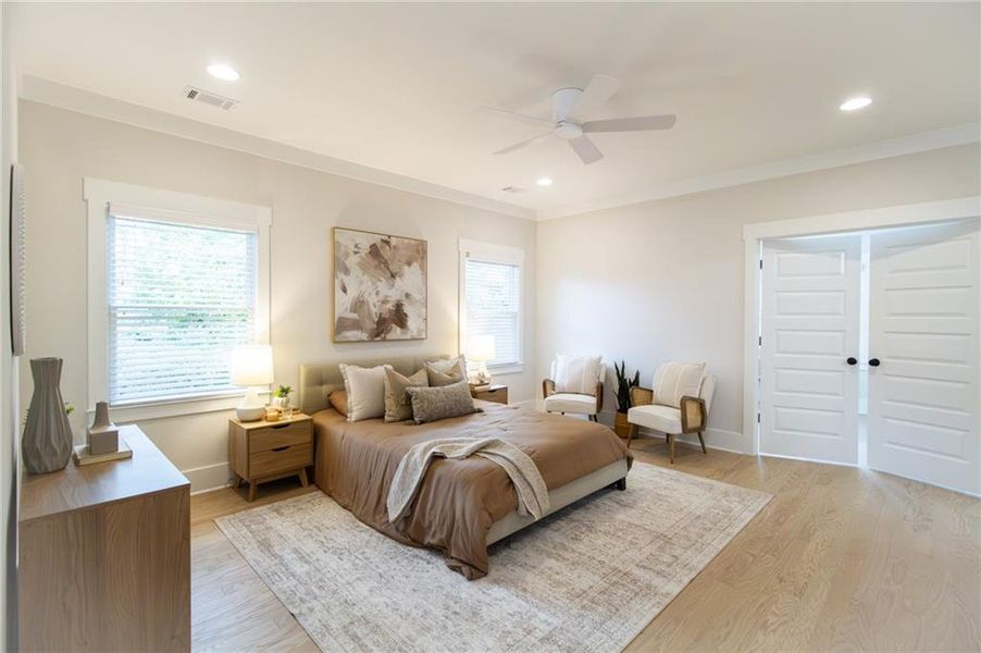 Furnished interior view inside a new home in , Scottdale (Image 17). Furnished interior view inside a new home in , Scottdale (Image 17).