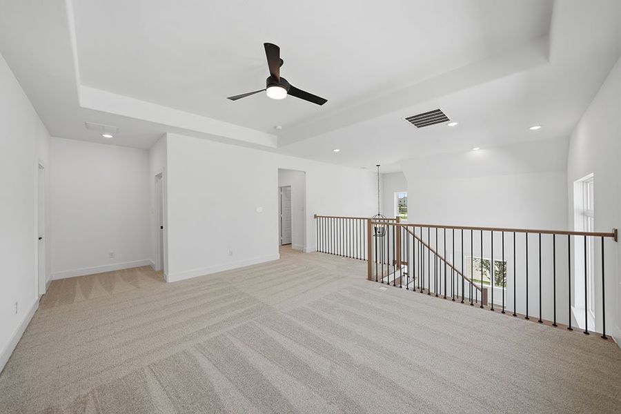 Spacious, unfurnished interior of a new home in Hillside Village, Celina (Image 33).