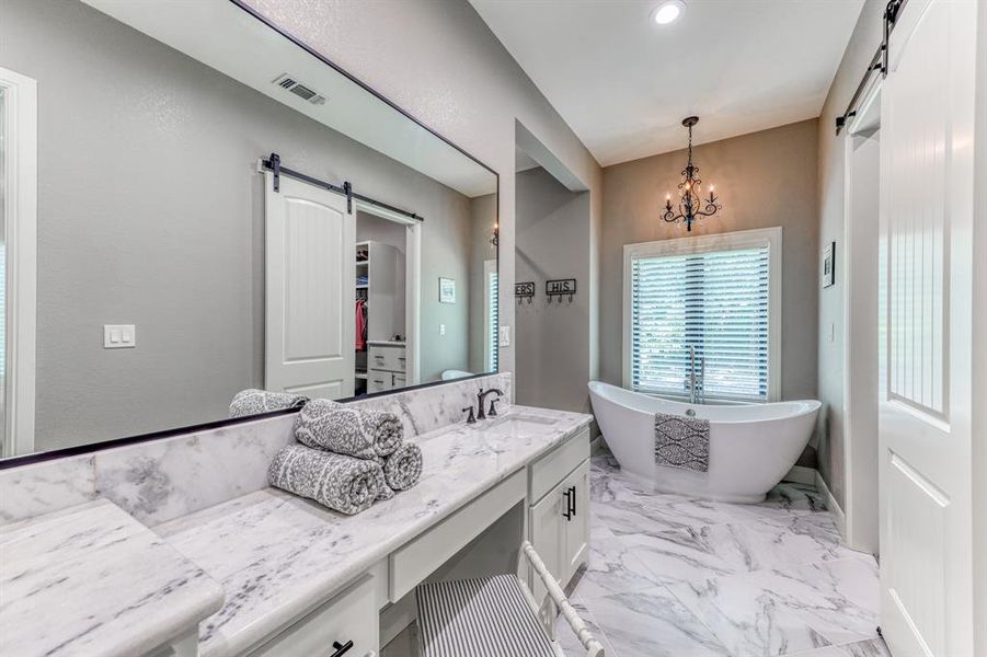 Furnished interior view inside a new home in , Weatherford (Image 24).