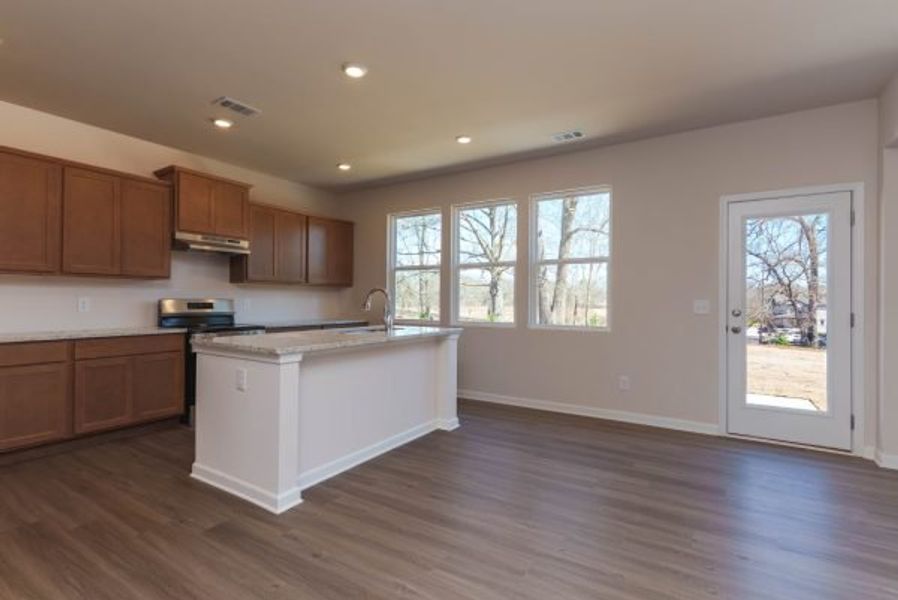Representative furnished interior of a home built from the Clayton by Piedmont Residential in Hampton Ridge, Jefferson (Image 6).